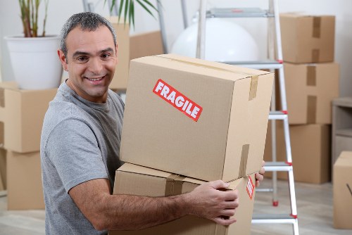 Man and van service terms and conditions document with booking details