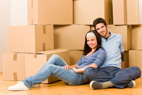 Careful set-up of office items after a commercial move in Uxbridge
