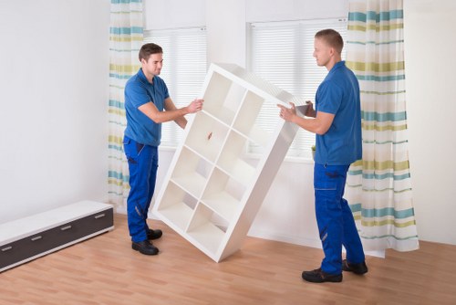 Uxbridge removals team managing access and parking for a residential property