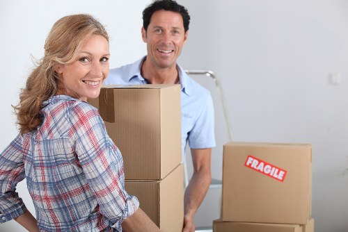 Packing and preparing household items for storage in Uxbridge