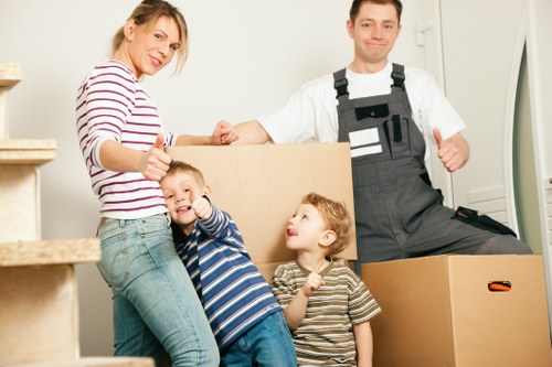 Service review process for a man and van complaint